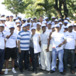 Comando Regional de Deportes  PRD realiza Rally a pié Llegó Papá