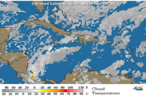 Onamet informa sistema frontal se aleja del país dejando temperaturas agradables