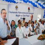 Abinader afirma jóvenes y mujeres garantizan amplia victoria del PRD en La Vega