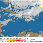 Onamet informa sistema frontal aumentará lluvias y oleaje peligroso en las costas norte y noreste