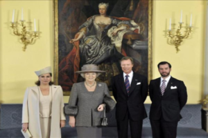 El príncipe heredero de Luxemburgo celebra su compromiso con una condesa