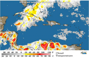 Onamet informa habrá poca actividad de lluvias y temperaturas calurosas