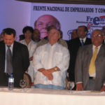 Mejía juramenta “Frente Nacional de Empresarios con Papá”