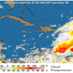 Onamet informa lluvias seguirán este domingo y mañana disminuirían