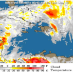 Aguaceros con tormentas eléctricas ocurrirán este sábado y domingo en el país