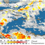 Onamet informa onda tropical al sur de Puerto Rico aumentará lluvias