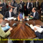 Las cuatro mayores economías del euro acuerdan tasa sobre transacciones financieras