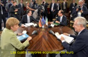 Las cuatro mayores economías del euro acuerdan tasa sobre transacciones financieras
