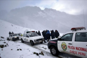 Helicóptero accidentado en Perú estalló tras chocar contra una montaña