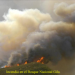 Incendió que ha arrasado 92,000 hectáreas en Nuevo México sigue ardiendo