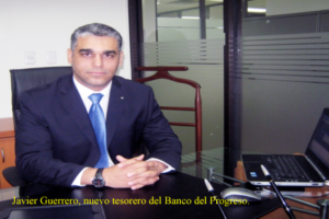 Banco del Progreso tendrá nuevo tesorero