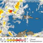 Onamet asegura calor seguirá y habrá aguaceros en sistemas montañosos