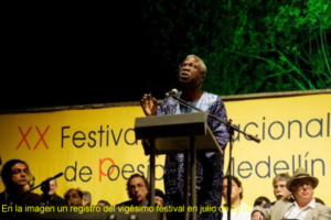 Poesía para recuperar la unidad espiritual del mundo en Festival de Medellín