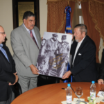 Comandante Gómez Ochoa visita agradece solidaridad RD con Cuba