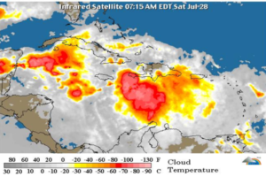 Onamet: ocurrirán chubascos aislados y temperaturas seguirán calurosas