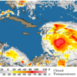 RD tendrá aguaceros con tormentas eléctricas y fuertes oleajes por paso tormenta Ernesto