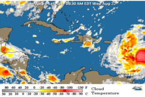 La Onamet emite alerta de huracán y tormenta tropical