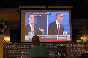 Segundo debate Obama –Romney fue visto por casi 66 millones de televidentes