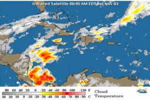 Onamet vaticina lluvias dispersas en el Norte y Noreste del País; temperaturas agradables