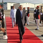 Presidente Medina sale hacia Puerto Rico