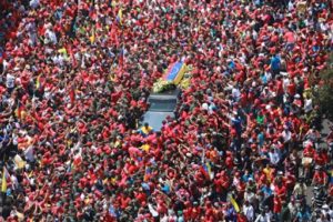 Aseguran que más de 2 millones de personas se movilizaron por Chávez