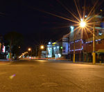 EDE Este ilumina puente Mauricio Báez y rehabilita alumbrado público de vías