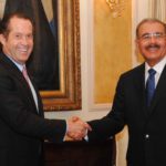 Presidente Danilo Medina recibe a ejecutivos del Banesco