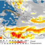La Onamet vaticina aguaceros se incrementarán a partir del mediodía de hoy