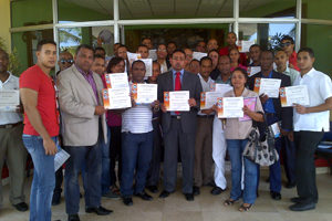 Conadehu y Rejmecom entregan certificados a 63 periodistas y locutores participaron en seminario