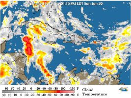 Diez provincias en alerta preventiva por posibles inundaciones