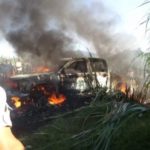 Encuentran tres cadáveres en camioneta en SC; entre ellos un sargento PN