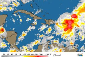 Onamet informa tormenta tropical Gabrielle se mueve lentamente hacia el noroeste de PR