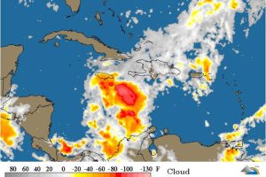 Vaguada frontal y onda tropical seguirán provocando aguaceros dispersos