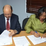 El Inabie y el Inaguja firman acuerdo para confección de camisas, pantalones y mochilas