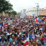 Cientos muestran su apoyo a sentencia TC