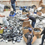 Incautan 6,500 accesorios de autos robados valorados en más de seis millones de pesos