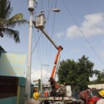 EDE Este ejecuta trabajos en Villa Hermosa para mejorar el servicio