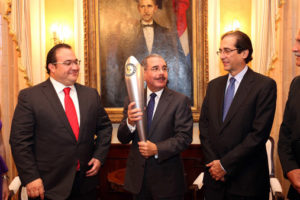 Presidente Medina recibe al gobernador de Veracruz