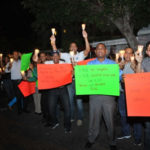 Con velas encendidas piden a Danilo Medina que se repostule a la Presidencia