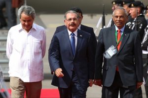 Presidente Danilo Medina llega a Veracruz