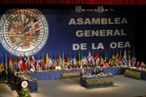 Celebrarán la Asamblea General de la OEA el 15 y 16 de junio en Washington