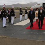 Danilo Medina llegó a Panamá; inicia de inmediato agenda de trabajo‏