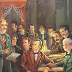 Duarte y un grupo de jóvenes fundan la Sociedad Secreta La Trinitaria