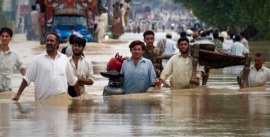 Lluvias dejan 166 muertos y más de un millón de afectados en Pakistán