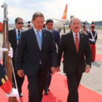 Danilo Medina llega a Guatemala, participará en juramentación de Jimmy Morales‏