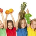 Los niños deben empezar a consumir verduras y frutas desde temprana edad