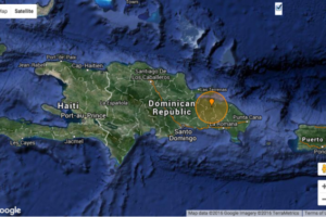 Sismo de 4.3 se registra al sureste de Sabana de la Mar