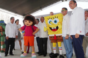 Presidente Danilo Medina asiste a inauguración hotel Nickelodeon en Punta Cana‏