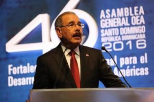 Danilo exige OEA perdón por intervención de 1965