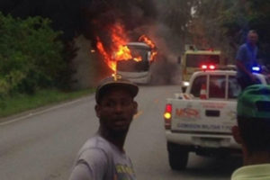 Ascienden a seis muertos y 22 heridos en accidente en Nagua